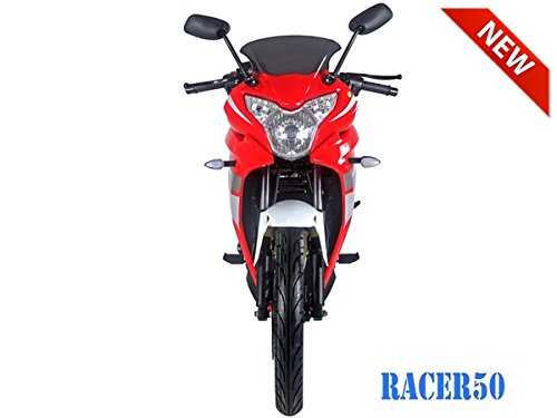 SmartDealsNow 49cc Sports Bike Racer50 Automatic Bike Racer 50 Motorcycle