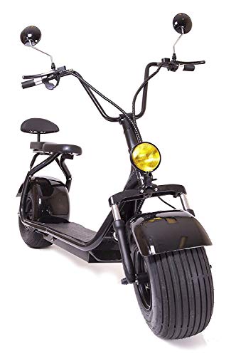 eDrift ES295 2.0 Electric Fat Tire Scooter Moped with Shocks 2000w Hub Motor...