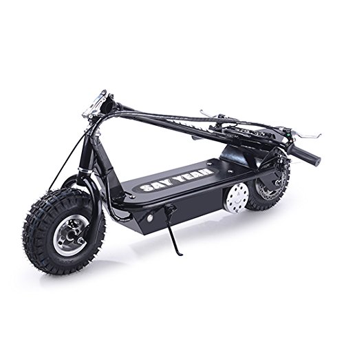 SAY YEAH Foldable Steel Electric Scooter 800W Motor, Black,Non California...