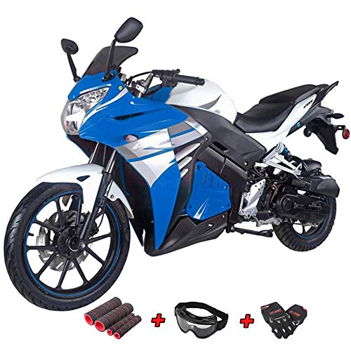 50cc Moped Scooter Gas Moped Scooter Motorcycle Scooter 50cc Adult Scooter with...